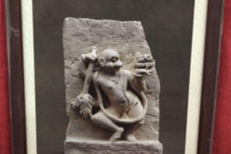 Hanuman with Sanjeevani